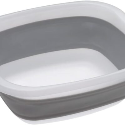 Collapsible Tub - Space-Saving, Foldable Utility Tub for Washing, Soaking, and Storage in Kitchen or Outdoors