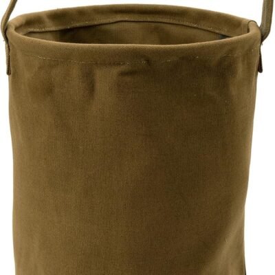 Canvas Water Bucket - Durable and Portable Container for Carrying Water, Tools, and Supplies